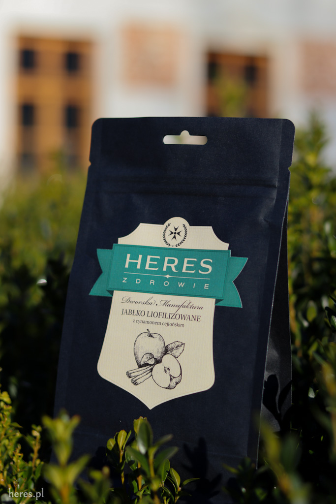Liofilizowane jabłko z cynamonem