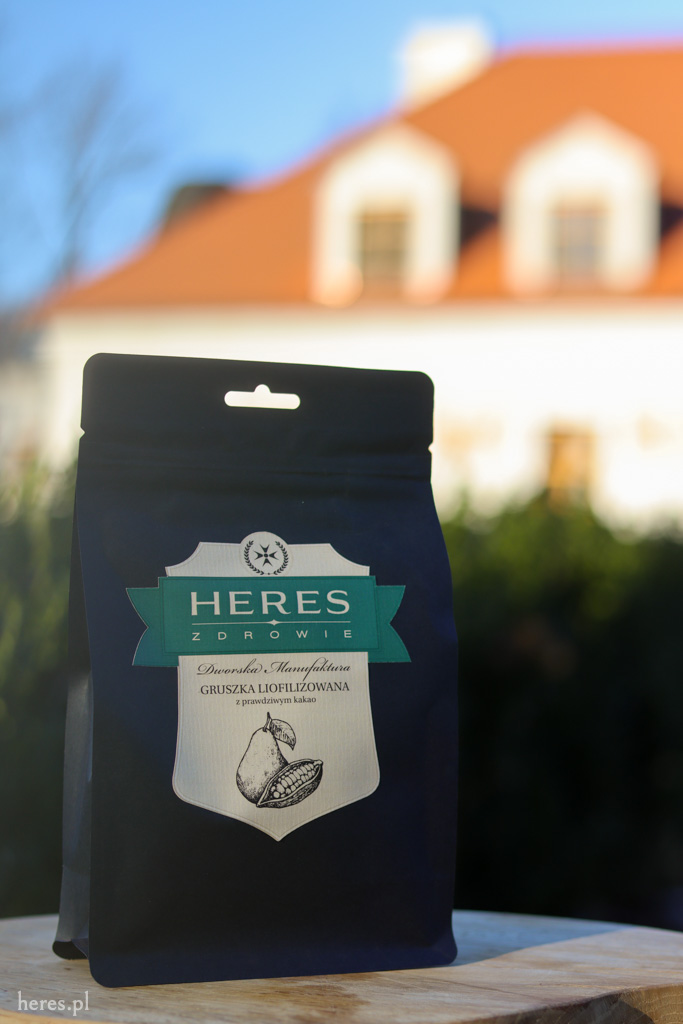 Liofilizowana gruszka z kakao