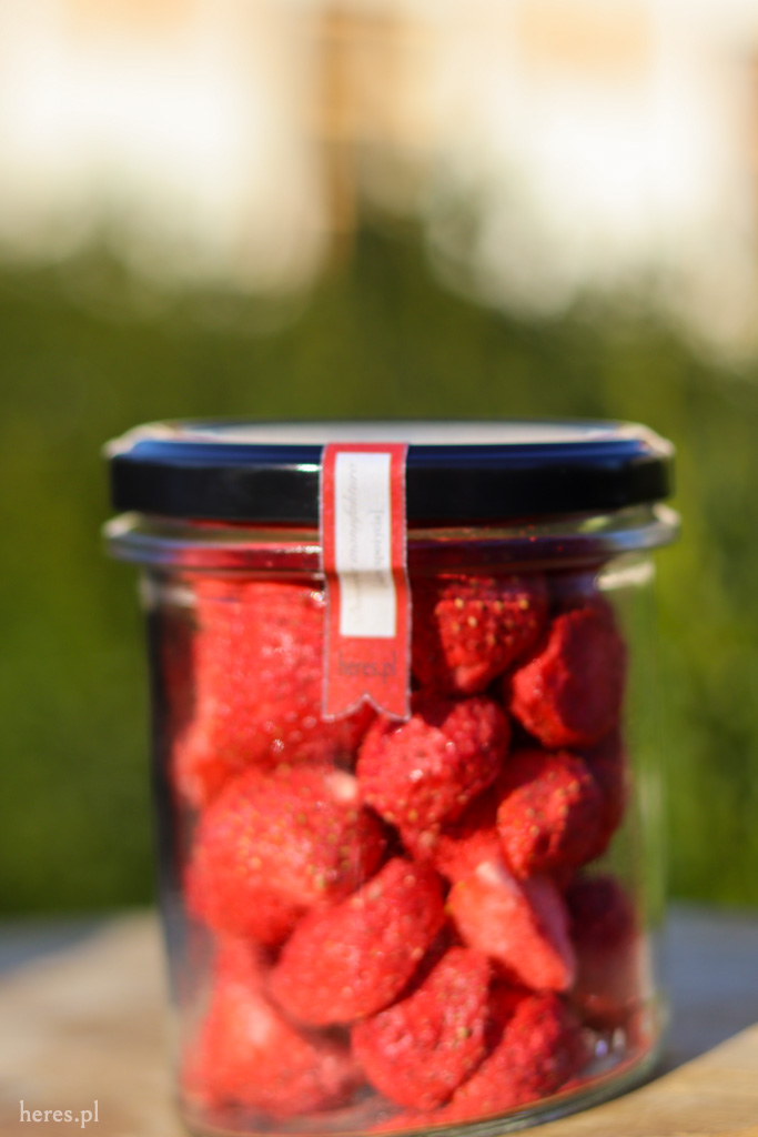 Liofilizowane Truskawki naturalne